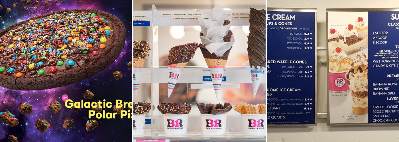 Baskin-Robbins Menu