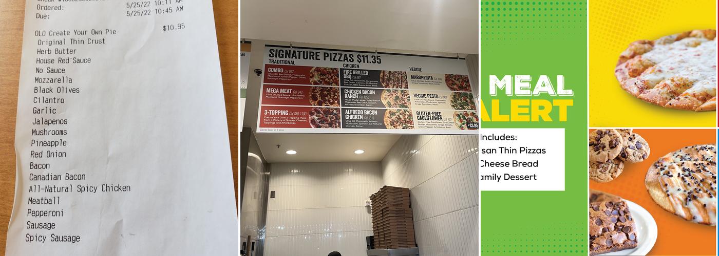 Pieology Pizzeria Gateway Plaza, Visalia, CA Menu
