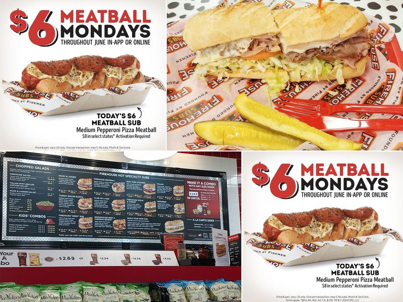 Firehouse Subs Belmar Menu