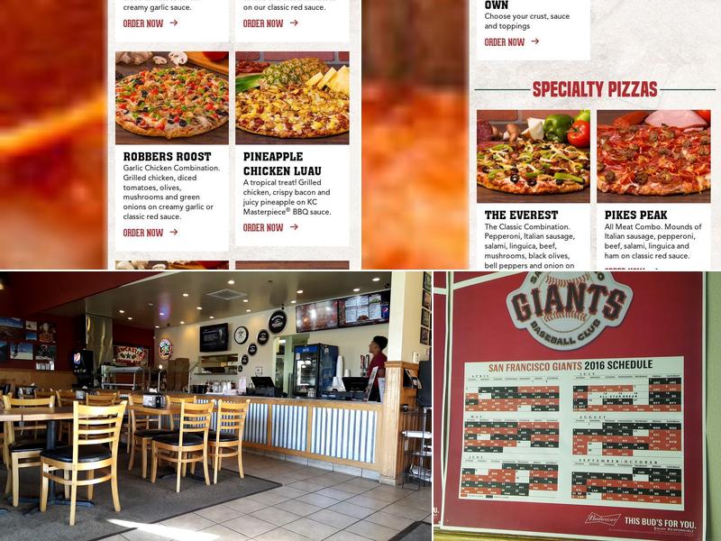 Mountain Mike's Pizza Menu