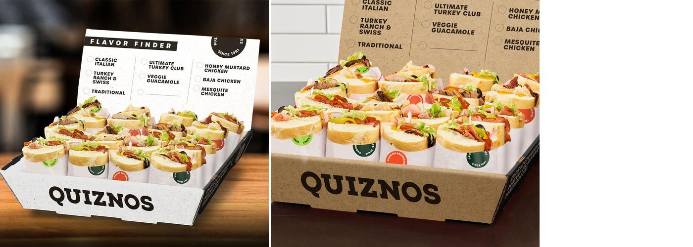 Quiznos Menu