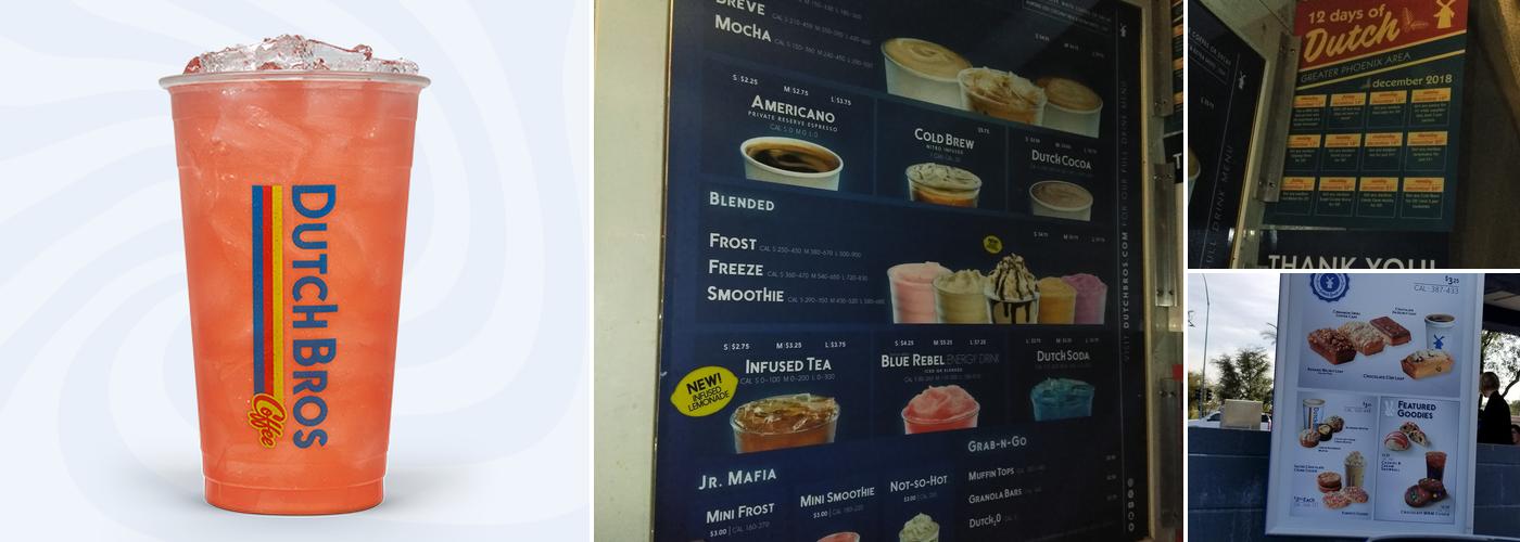 Dutch Bros Coffee Menu