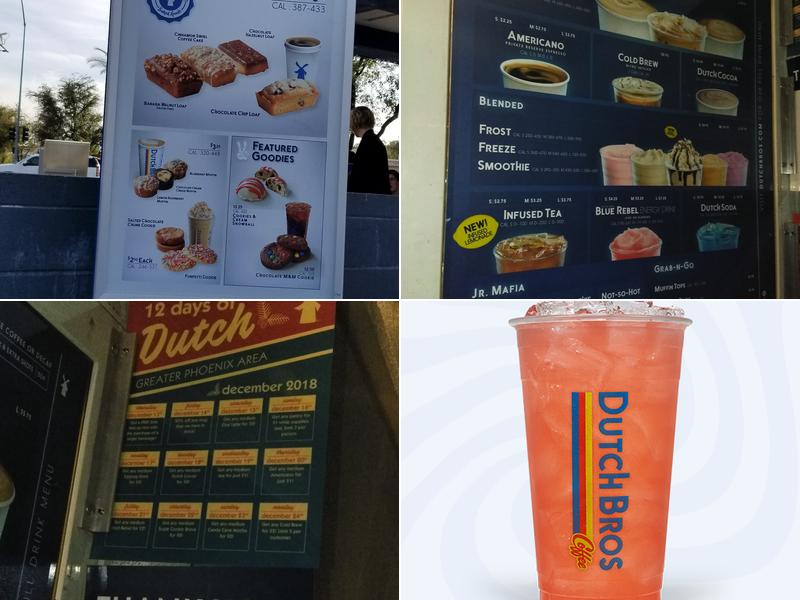 Dutch Bros Coffee Menu