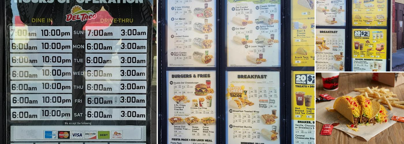 Del Taco Menu
