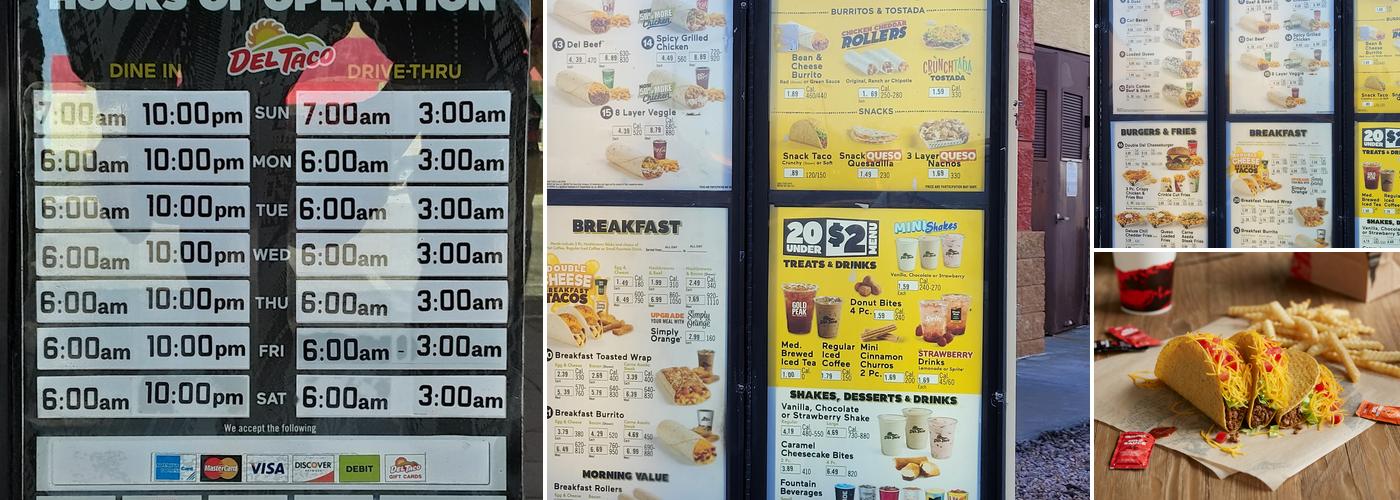 Del Taco Menu
