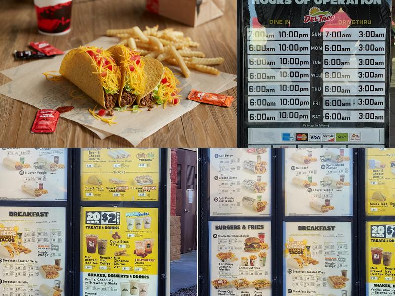 Del Taco Menu