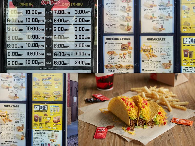 Del Taco Menu