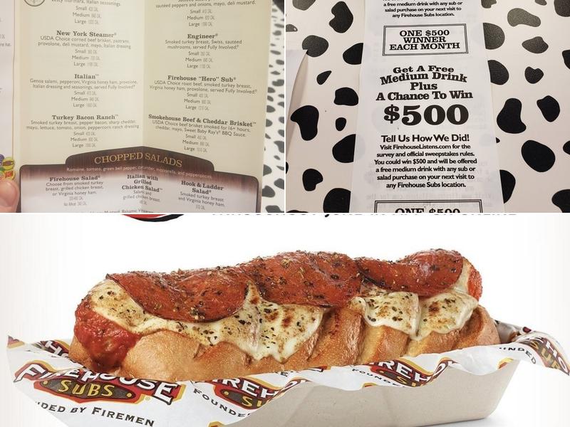 Firehouse Subs Village West Menu