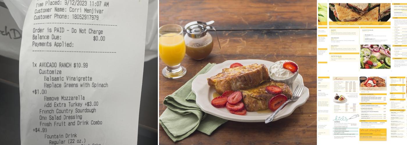 Kneaders Bakery & Cafe Menu