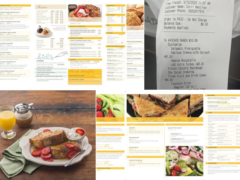 Kneaders Bakery & Cafe Menu