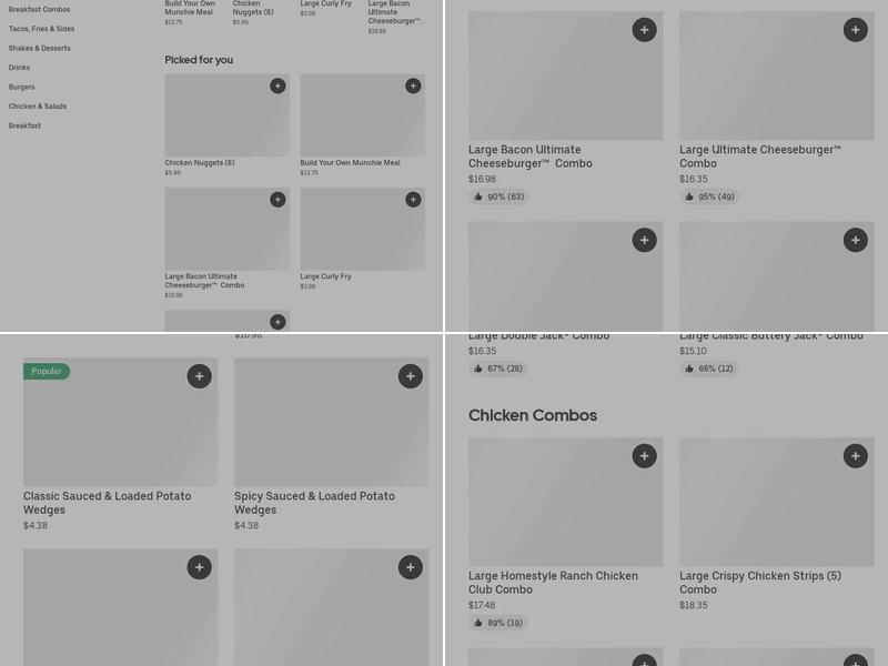 Jack In The Box Menu