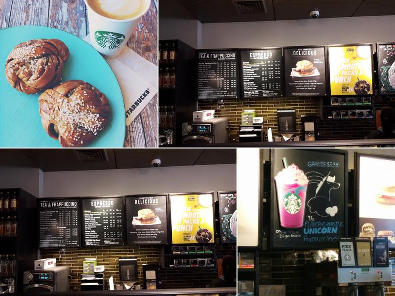 Starbucks Menu
