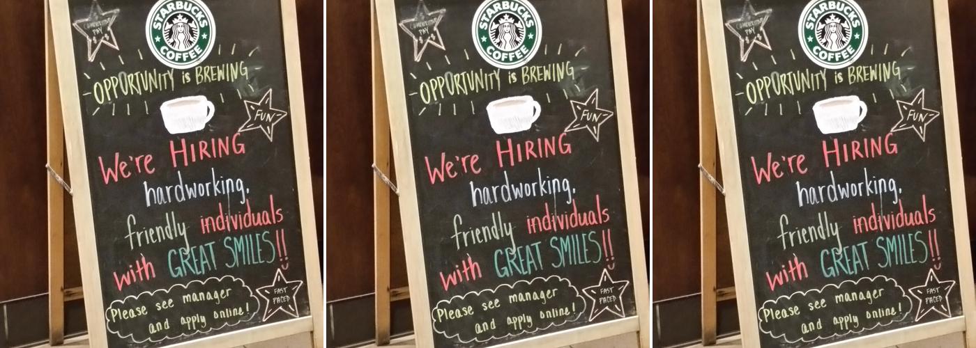 Starbucks Menu