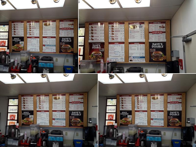Wendy's Menu
