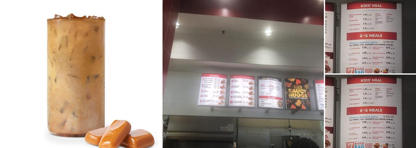 Wendy's Menu