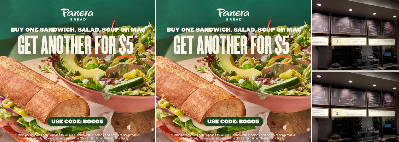 Panera Bread Menu