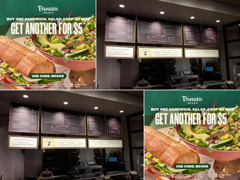 Panera Bread Menu