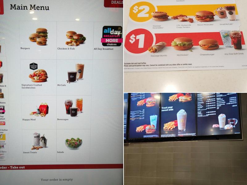 McDonald's Menu