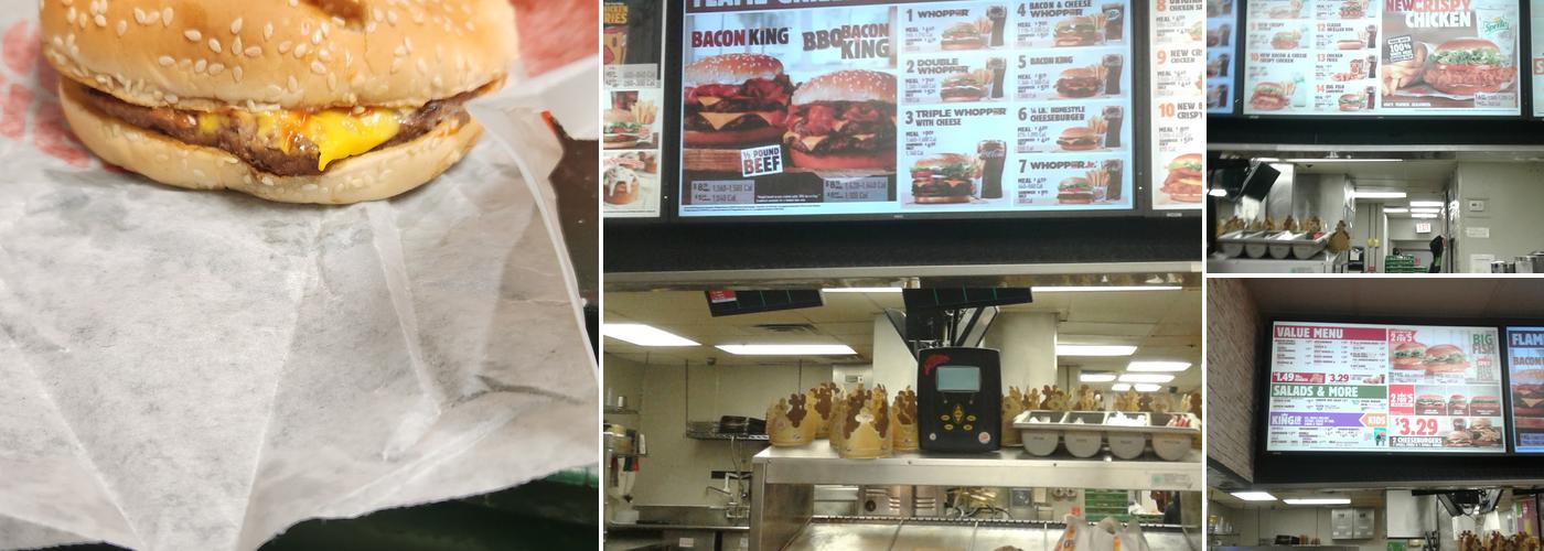 Burger King Menu