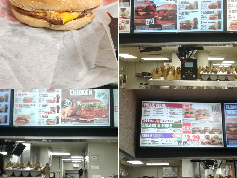 Burger King Menu