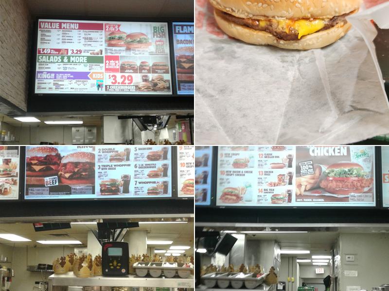 Burger King Menu