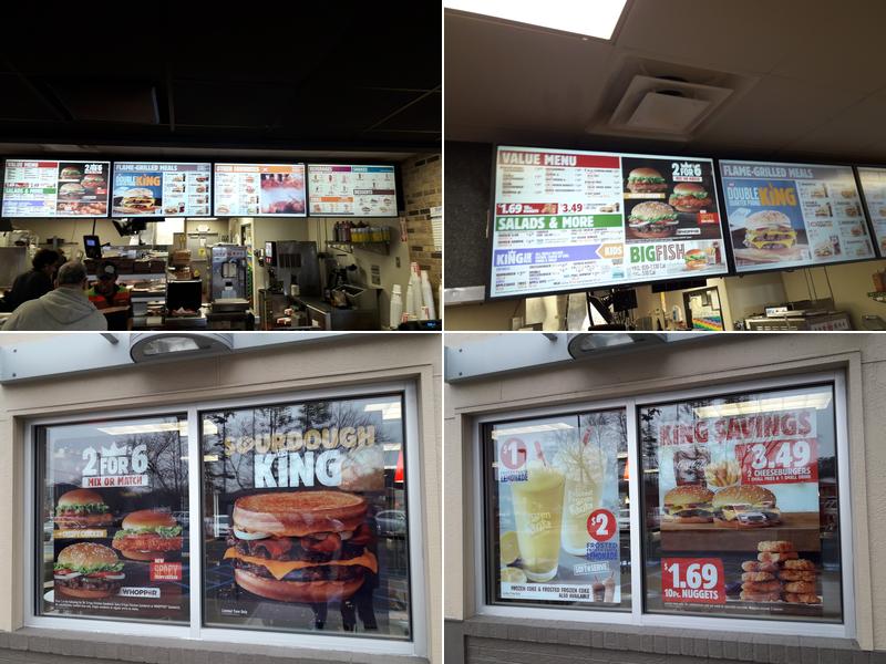 Burger King Menu