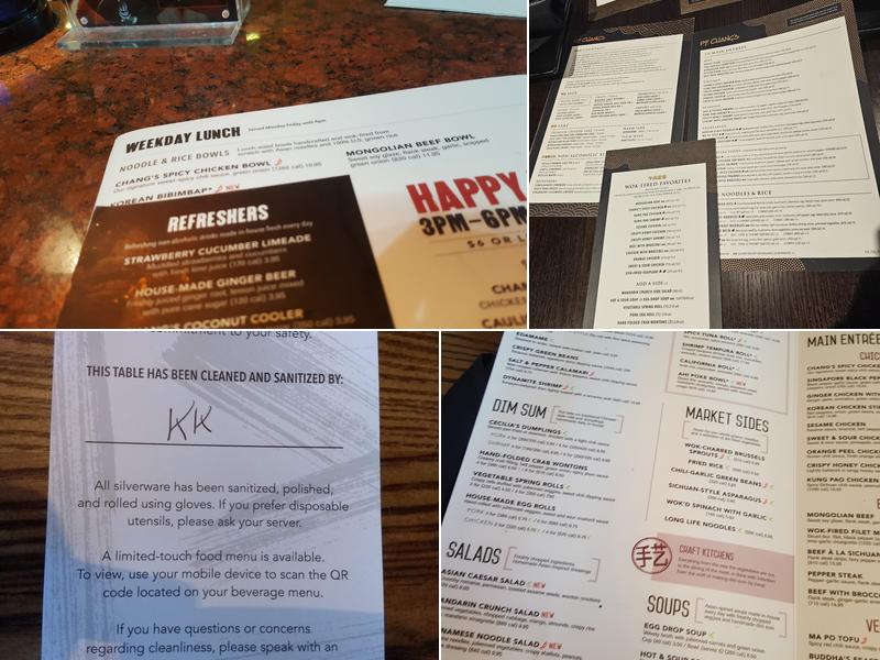 P.F. Chang's Menu