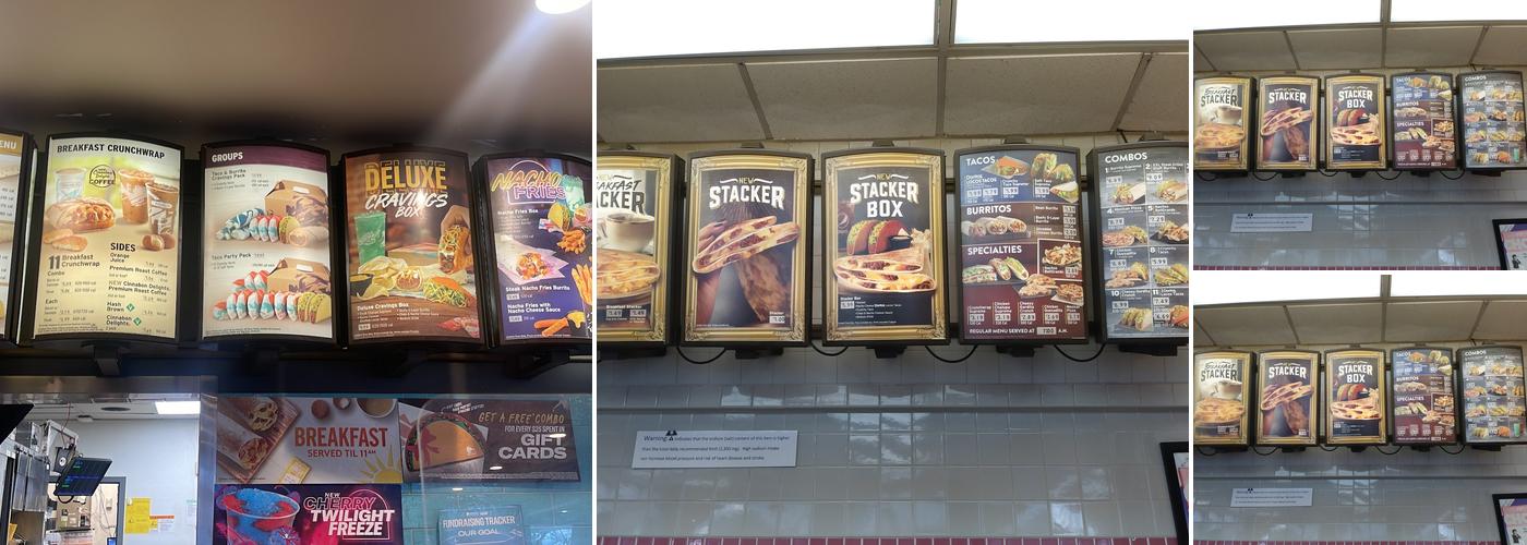 Taco Bell Menu