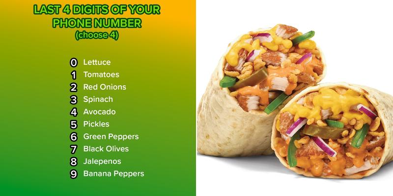 Subway Menu