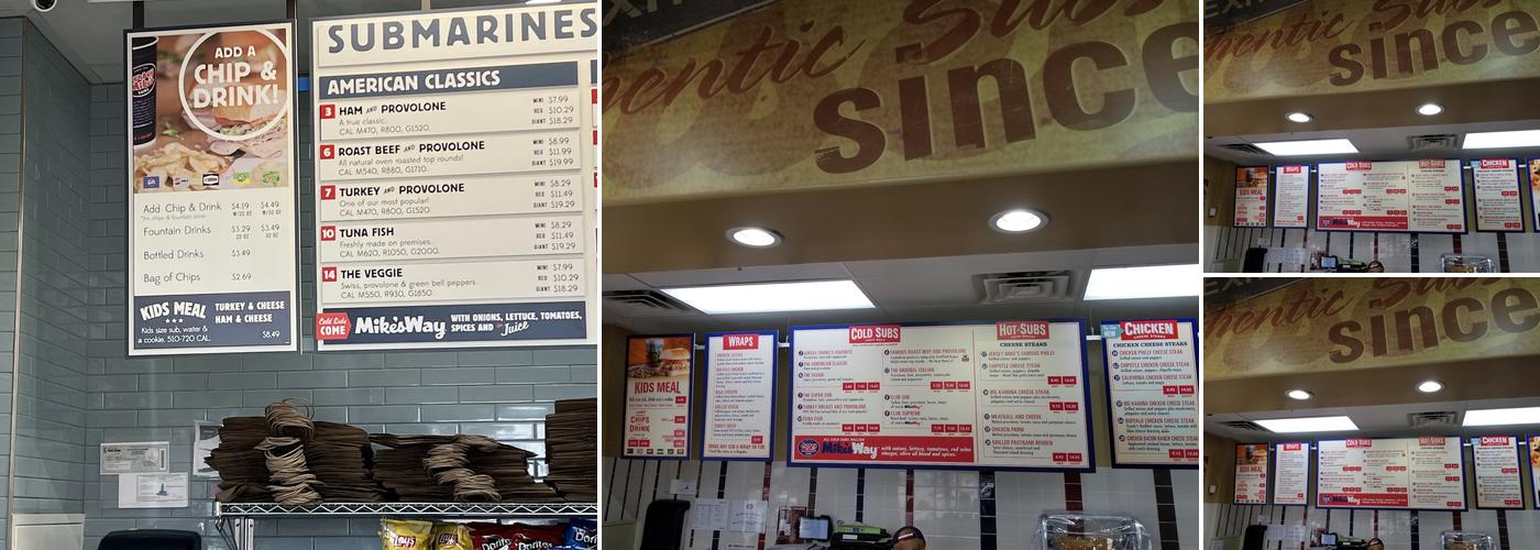 Jersey Mike's Subs Menu