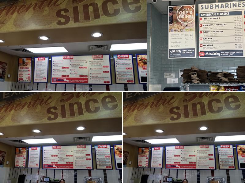 Jersey Mike's Subs Menu