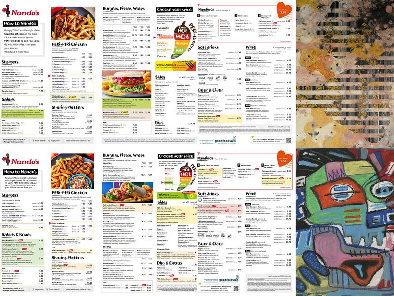 Nando's Lime Street Menu