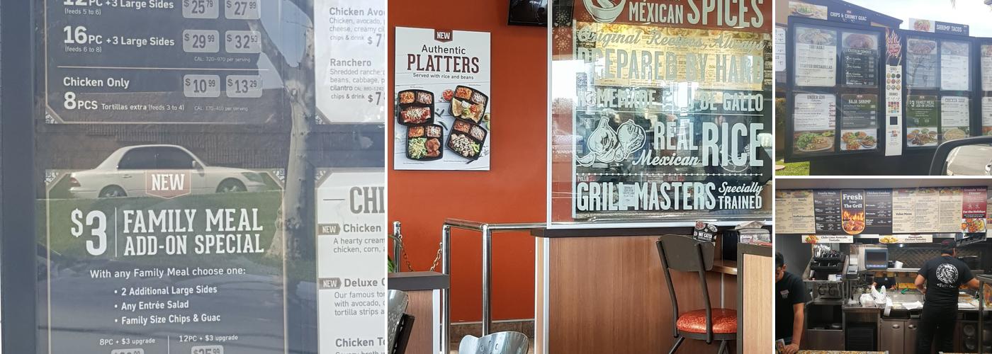 El Pollo Loco Menu