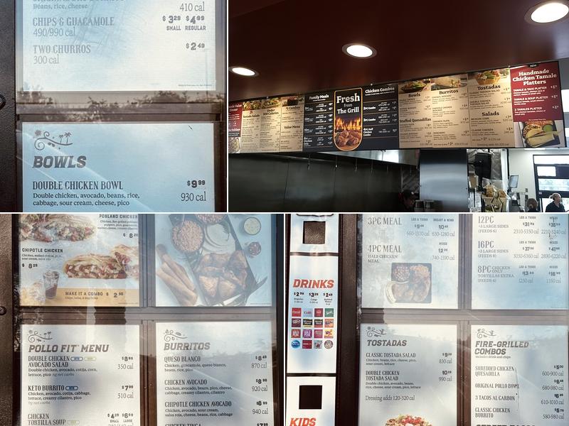 El Pollo Loco Menu