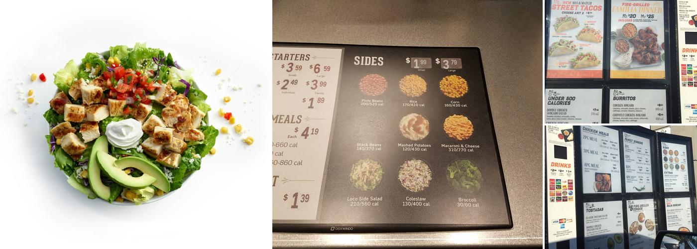 El Pollo Loco Menu