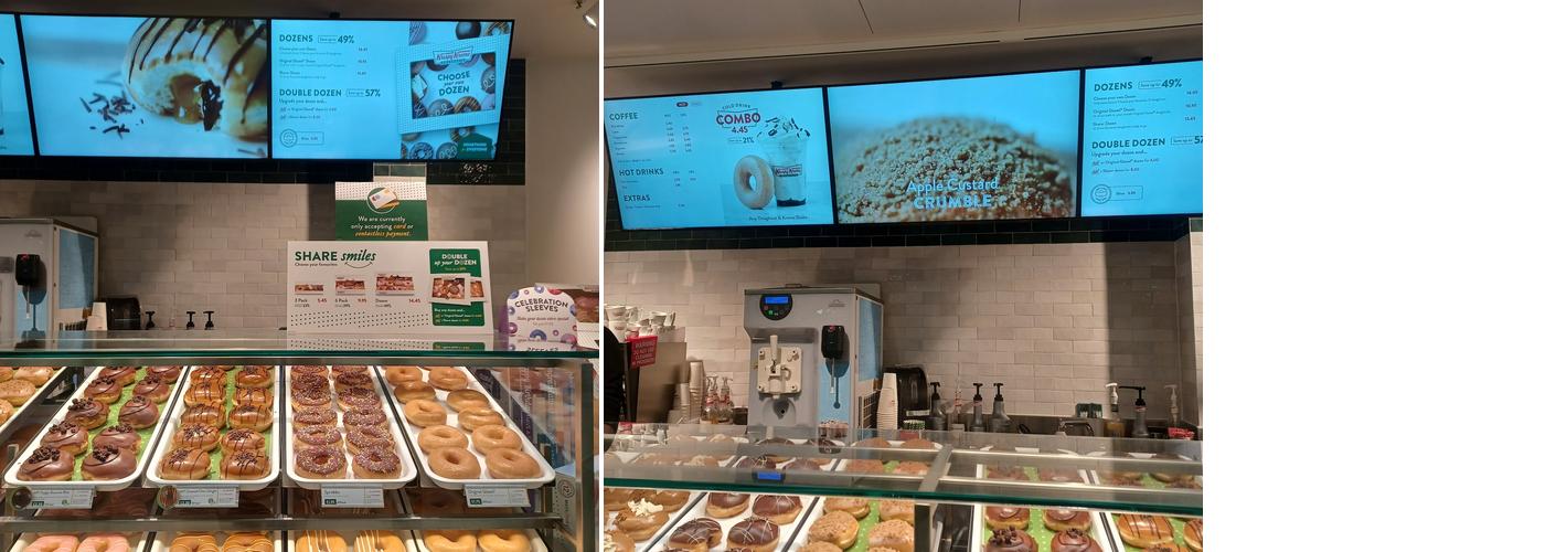 Krispy Kreme Slough Menu