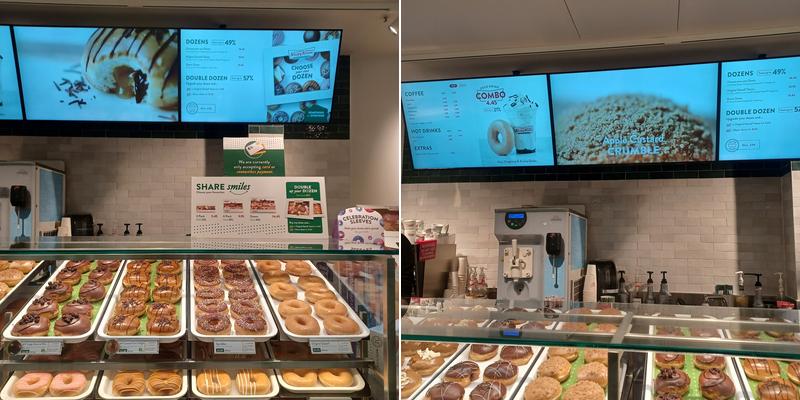 Krispy Kreme Slough Menu
