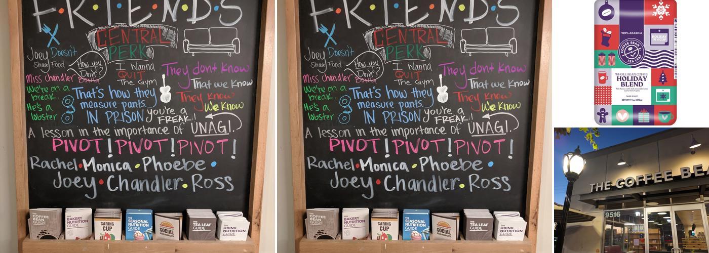 The Coffee Bean & Tea Leaf Menu