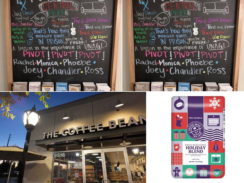 The Coffee Bean & Tea Leaf Menu