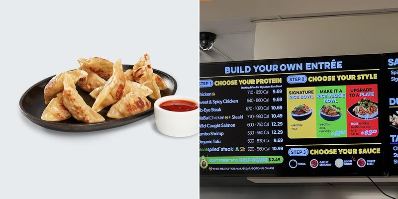 WaBa Grill Menu