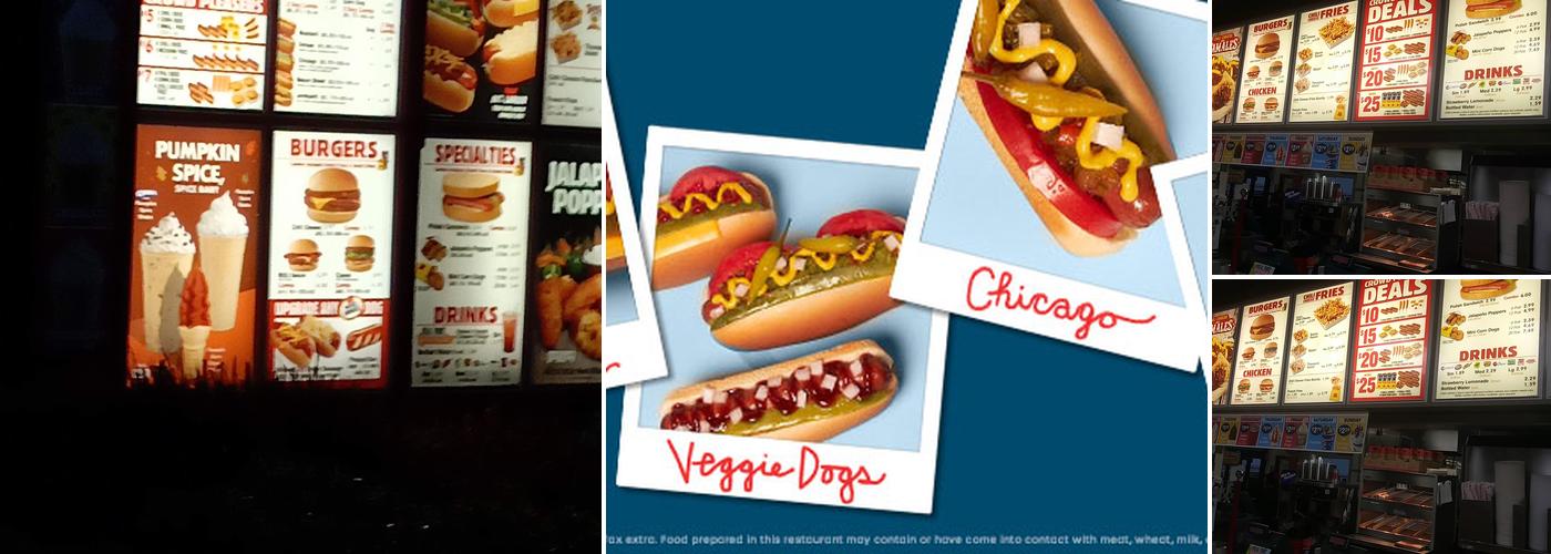 Wienerschnitzel Menu