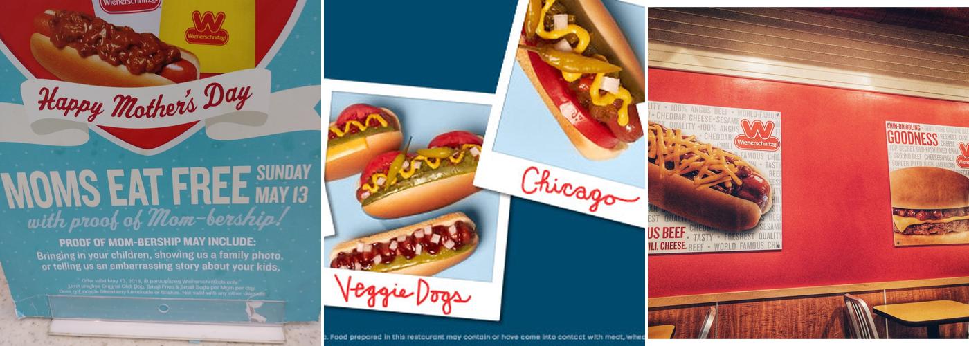Wienerschnitzel Menu