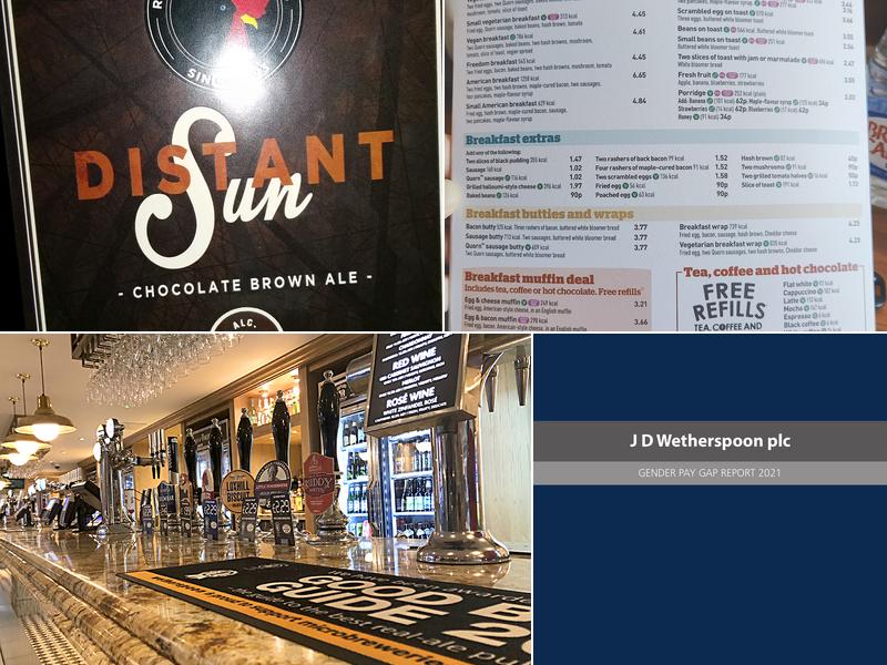 The Queen Hotel - JD Wetherspoon Menu