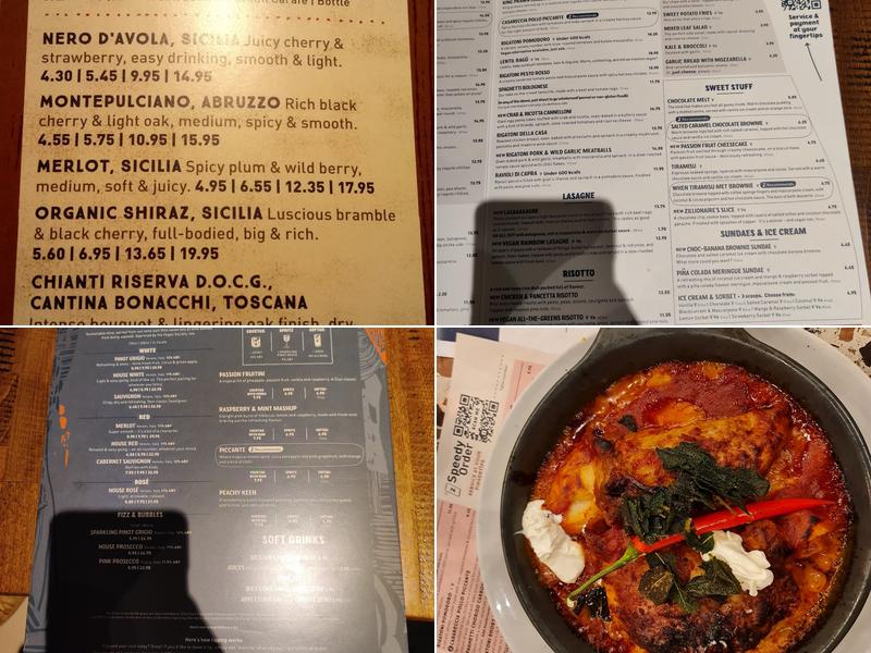 Zizzi - Basingstoke Menu