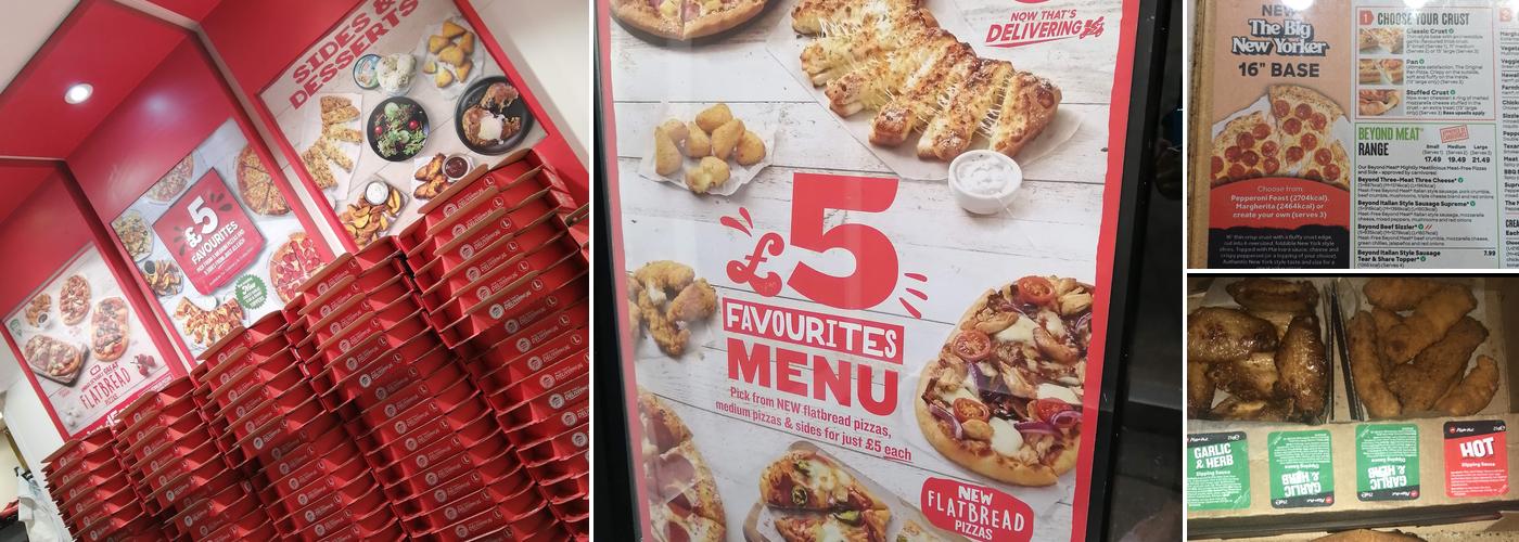 Pizza Hut Delivery Menu