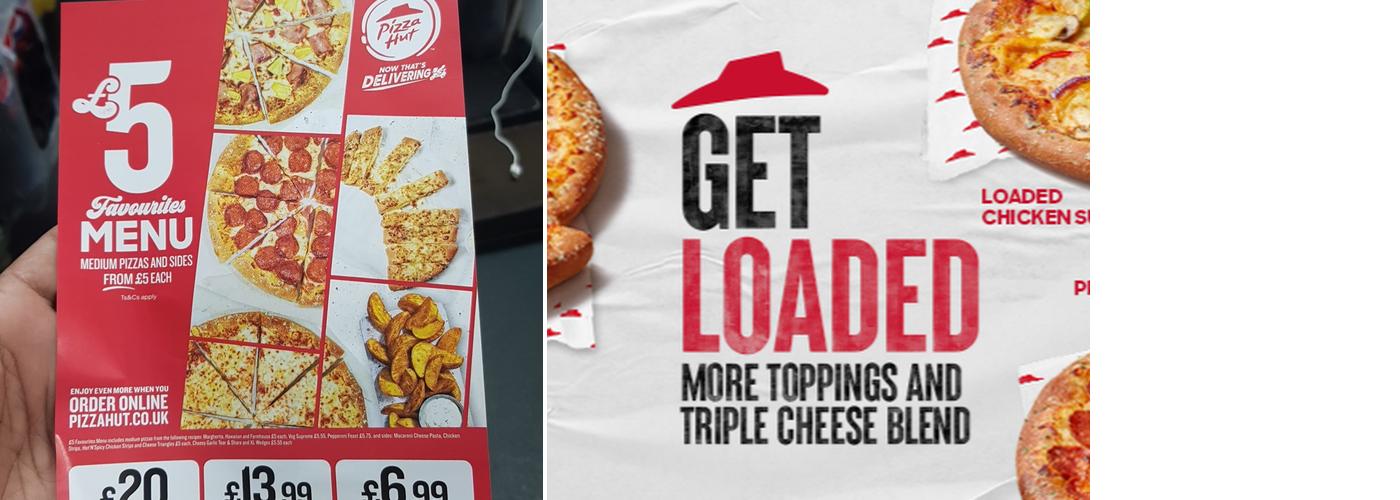 Pizza Hut Delivery Menu