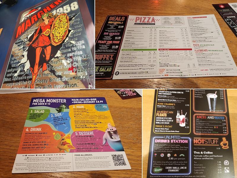 Pizza Hut Menu