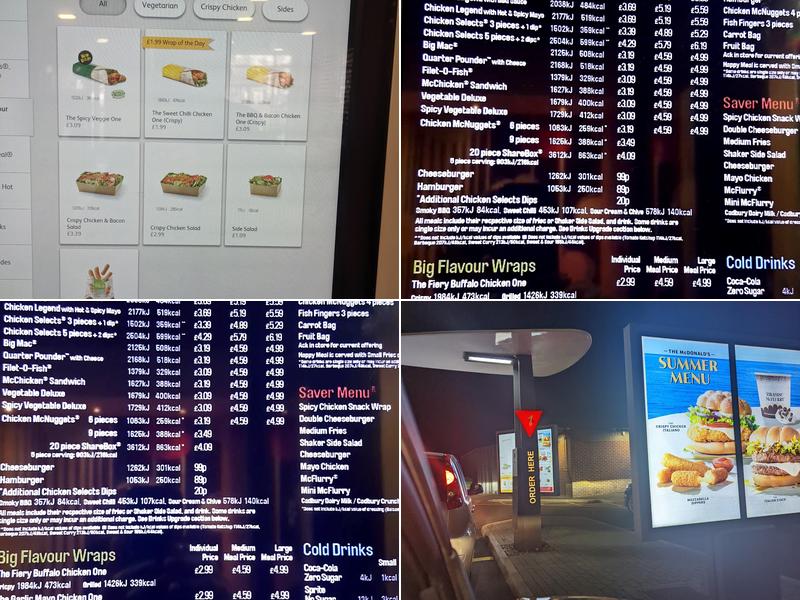 McDonald's Menu