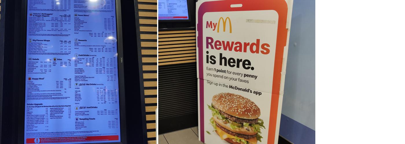 McDonald's Menu