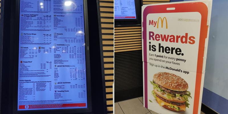 McDonald's Menu